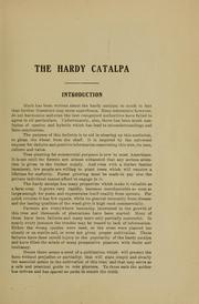 Cover of: The hardy catalpa