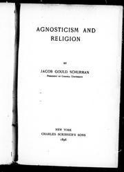 Cover of: Agnosticism and religion