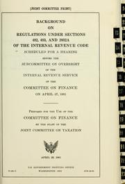 Background on regulations under sections 482, 483, and 2032A of the Internal Revenue Code