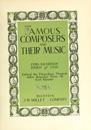 Cover of: Famous composers and their music | 