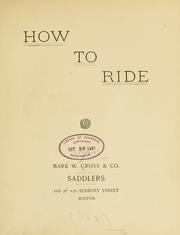 How to ride