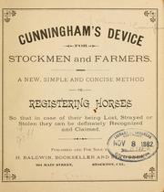 Cover of: Cunningham's device for stockmen and farmers by Thomas Cunningham