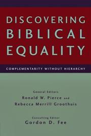 Cover of: Discovering Biblical Equality: Complementarity Without Hierarchy