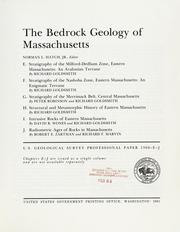 Cover of: The Bedrock geology of Massachusetts by Norman L. Hatch