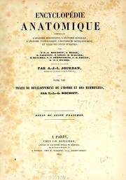 Cover of: Traité du développement de l'homme et des mammifères by Bischoff, Th. Ludw. Wilh.