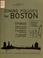 Cover of: Zoning policies for Boston.