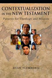 Contextualization in the New Testament by Dean E. Flemming