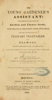 Cover of: The young gardener
