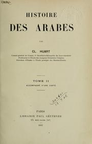 Cover of: Histoire des Arabes. by Clément Huart