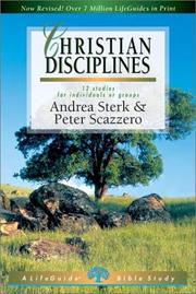 Cover of: Christian Disciplines: 12 Studies for Individuals or Groups (Lifeguide Bible Studies)