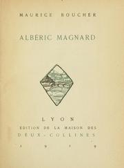 Albéric Magnard by Maurice Boucher