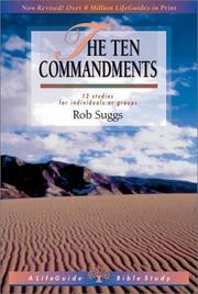 Cover of: The Ten Commandments: 12 Studies for Individuals or Groups (Lifeguide Bible Studies)