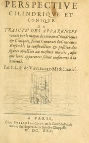 Perspective cilindriqve et coniqve by Vaulezard, J.L. sieur de