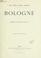 Cover of: Bologne