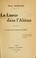 Cover of: La lueur dans l'abîme