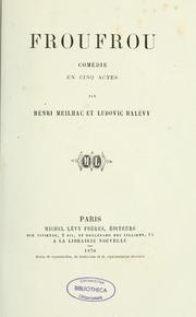 Cover of: Froufrou by Henri Meilhac