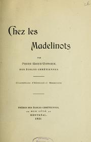 Cover of: Chez les Madelinots