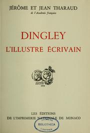 Cover of: Dingley, l'illustre écrivain