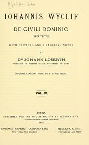 Cover of: De civili dominio