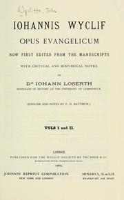 Cover of: Opus evangelicum