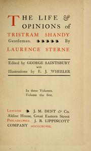 Cover of: The life & opinions of Tristram Shandy by Laurence Sterne