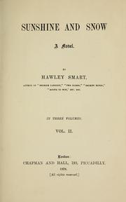 Cover of: Sunshine and snow. by Hawley Smart