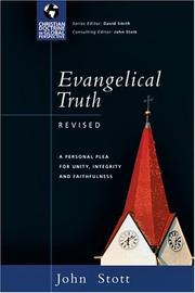 Cover of: Evangelical Truth by John R. W. Stott