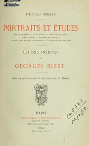 Cover of: Portraits et études ... by Imbert, Hugues