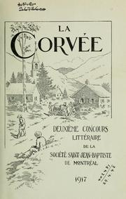 Cover of: La corvée.