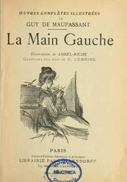 Cover of: La Main gauche by Guy de Maupassant