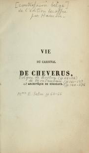 Vie du cardinal de Cheverus, archevêque de Bordeaux by André Jean Marie Hamon
