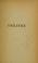 Cover of: Théâtre.