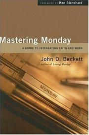 Cover of: Mastering Monday | John D. Beckett
