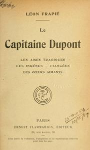 Cover of: Le capitaine Dupont.