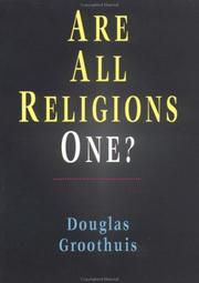 Cover of: Are All Religions One?