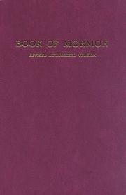 Cover of: Book of Mormon (Revised Authorized Version)