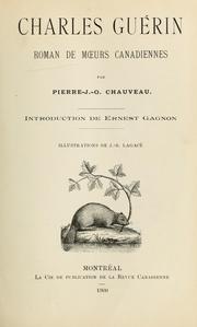 Cover of: Charles Guérin by Pierre-Joseph-Olivier Chauveau