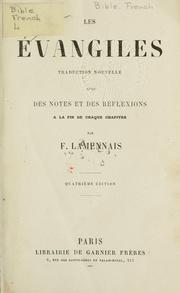 Cover of: Les Évangiles