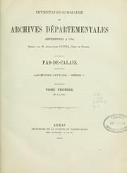 Cover of: Archives civiles: Sér. C.