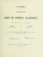 Cover of: Théorie des corps de nombres algébriques