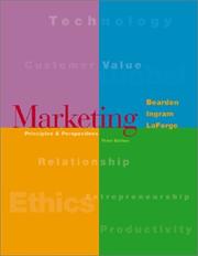 Cover of: Marketing Paperback w/PowerWeb Package by William O. Bearden, Thomas N. Ingram, Raymond W LaForge