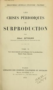 Cover of: Les crises périodiques de surproduction.