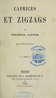 Cover of: Caprices et zigzags