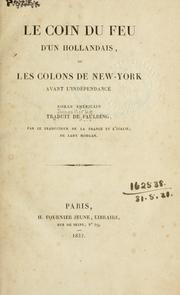 Cover of: Le coin de feu d'un hollandaise by Paulding, James Kirke