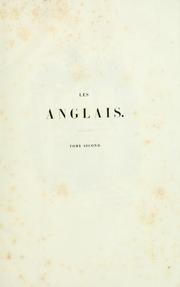 Cover of: Les anglais peints par eux-mêmes by dessins de M. Kenny Meadous ; traduction de M. Émile de Labédollierre.