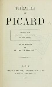 Cover of: Théatre de Picard.