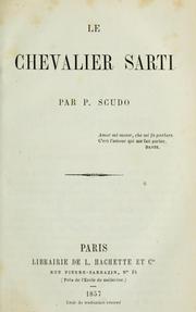 Cover of: Le chevalier Sarti.