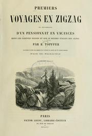 Cover of: Premiers voyages en zigzag by Rodolphe Töpffer