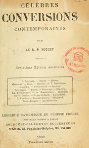 Cover of: Célèbres conversions contemporaines