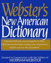 Cover of: Webster's new American dictionary.